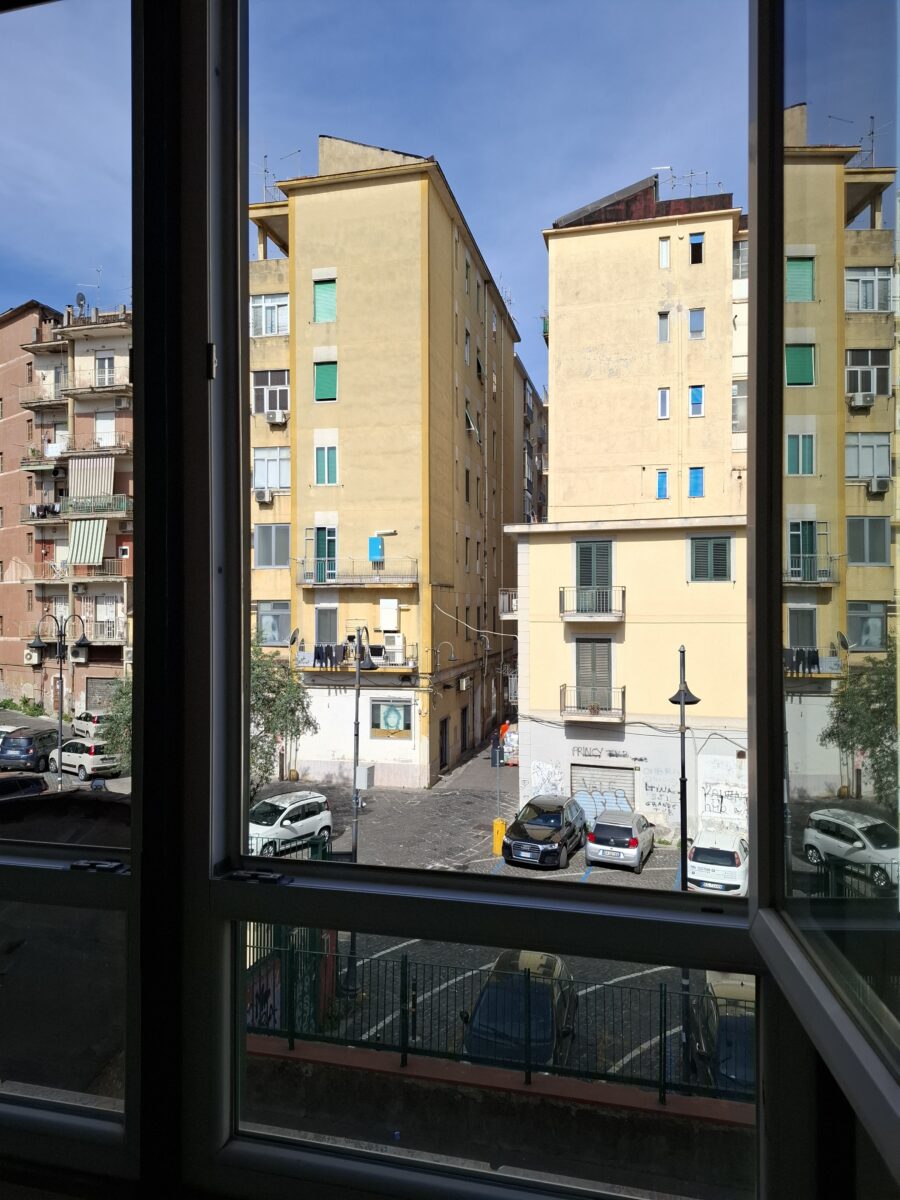 Nocera Inferiore osservata da una finestra del Liceo Galizia